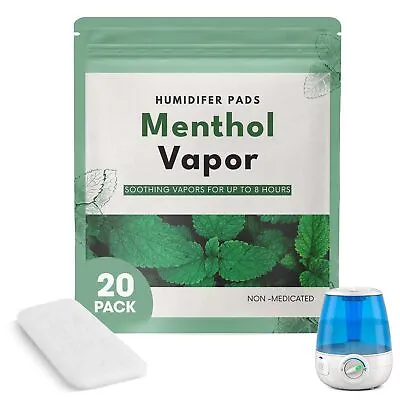 20 Pack Menthol Eucalyptus Humidifier Pads - Universal Vapor Pads For All Vks... • $15.79