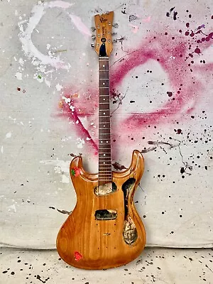 1964 Mosrite Ventures Body & Neck Husk Natural Refin-Vintage 1960's • $1650