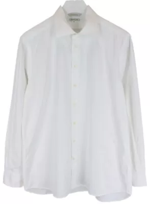 SUITSUPPLY Egyptian Cotton Slim Fit Formal Shirt Men's 44 / 17 1/2 Cutaway • £9.50