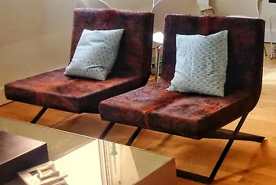 Brazillian Luxury Designer Cow Hide Chairs (two Or Sold Separately)  • £1900