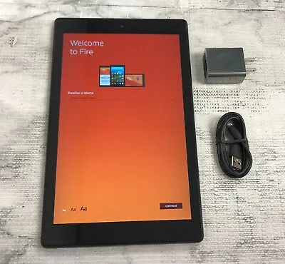 -Amazon Fire HD 10 7th. Gen 32GB Wi-Fi 10.1  Tablet SL056ZE BLACK | GOOD COND • $42