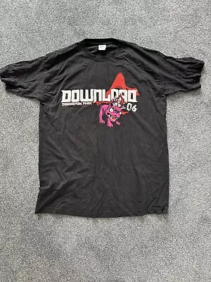 Vintage Download Donington 2006 T-Shirt Tool Metallica Guns N Roses Medium • £30