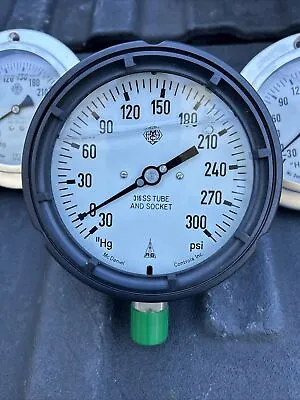 McDaniel Controls -30-300 PSI 316 SS Tube And Socket Gauge • $30