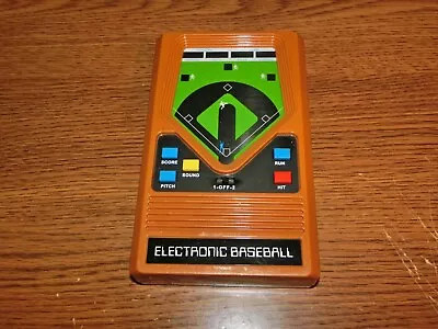Mattel Classic Baseball Vintage Handheld Electronic Game 2001 Tested Working • $19.95
