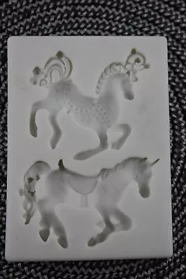 Fairground Horse Circus Mould Merry Go Round Cake Baking Decorating Icing • £6.99