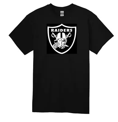 Oakland/Las Vegas Raiders Screen Printed T-Shirts MASK OFF LOGO! SM-4XL • $19.99