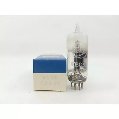 1 X 6av6/ebc91 Marconi Tube. Rcb340 • $7.32