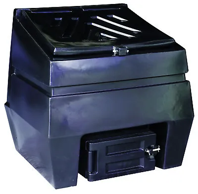Kingspan Titan 300kg 6 Bag Coal Storage Bunker Lockable Indoor & Outdoor Use Blk • £369.60