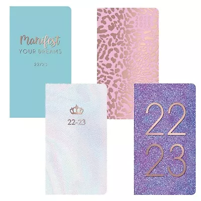 £1.99 • Buy 2022 - 2023 Slimline Academic Student Diary Padded Cover 3878 - Choose Design