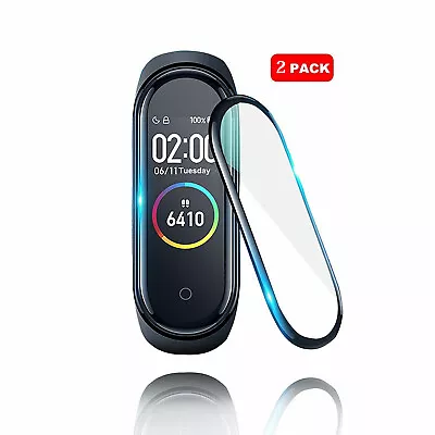 2 X For Xiaomi Mi Band 4 Mi Band 3D Curved Film Screen Protector Miband • £4.80