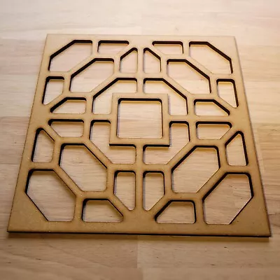 Sci-Fi Grate Decorative Screen Radiator Cabinet Square MDF Panel 2ftx2ft 016 • £16