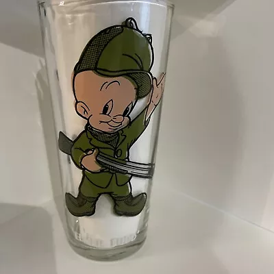 Vintage 1973 Looney Toons Collector Pepsi Glass Elmer Fudd Pepsi Warner Bros. • $7