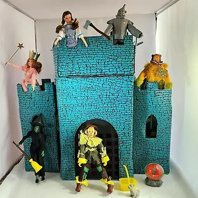 1970's Mego Wizard Of Oz Witch's Castle W/ 6 Action Figure 8  Dolls & Accessorie • $299.99