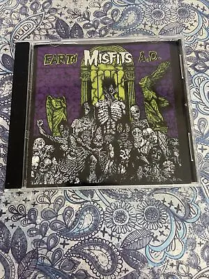 MISFITS EARTH CD PURPLE EDITION CAROLINE RECORDS 1996 REISSUE Glenn Danzig • $19.99