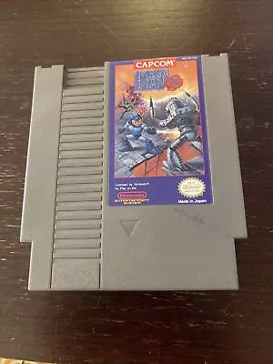 Mega Man 3 (Nintendo NES 1990) Authentic - Tested/Works! • $27.79
