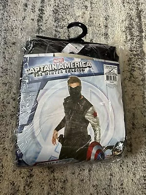 Marvel Avengers Captain America Winter Soldier Deluxe Bucky Costume Halloween XL • $26.24