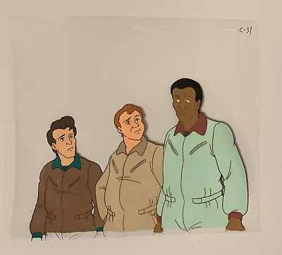 The Real Ghostbusters Original Animation Cel  Whole Crew • $94.21