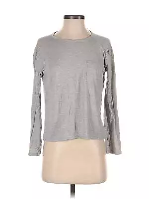 T By Alexander Wang Women Gray Long Sleeve T-Shirt XS • $32.74