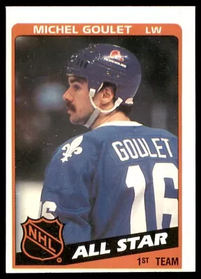 1984-85 Topps Michel Goulet Quebec Nordiques #153 • $1