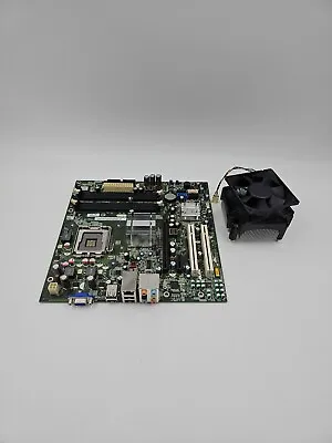 Dell CU409 Intel LGA 775/Socket T Motherboard DDR2 W/ CPU Heatsink • $29.99