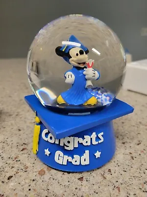 Disney Mickey Mouse Graduation Musical Water Globe With Graduation Music Limited • $5.99