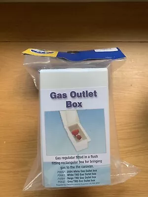 External White Gas BBQ Outlet Flush Fitting New TND Model PO683 Caravan • £44.95