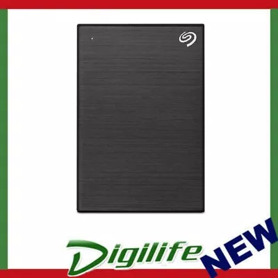 Seagate One Touch With Password 4TB External Portable Hard Drive - Black • $215
