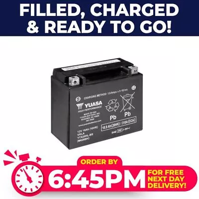 Genuine Yuasa YTX20HL-BS High Power AGM GEL Motorbike Motorcycle Battery YTX20HL • £101.45