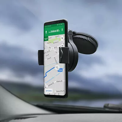£5.45 • Buy Universal Car Mobile Phone Holder 360 Dashboard Windscreen Suction Mount Stand