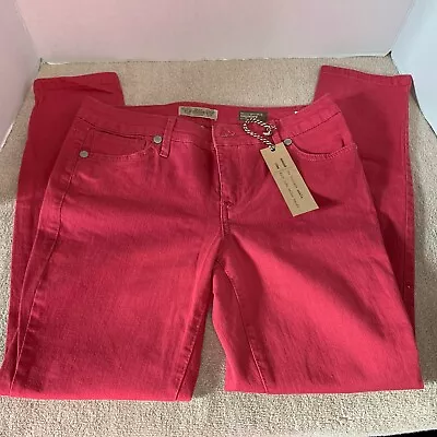 Nine West Vintage America Women's Size 4/27 Raspberry Matchstick Skinny Jeans • $17