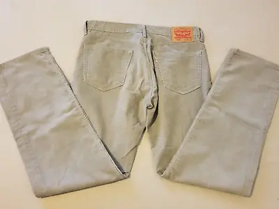 Mens Levis 505 Corduroy Jeans 34x32 Pants Regular Straight Cotton • $21.53