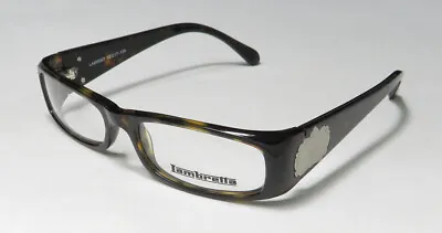 Lambretta Lam0007 Dark Tortoise Designer Rectangular Frame Shape Logo Eyeglasses • $29.99