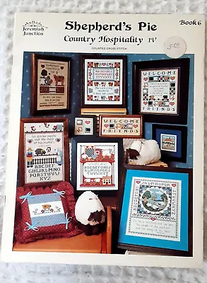 $5.99 • Buy Cross Stitch JEREMIAH JUNCTION Shepherds Pie Hospitality Leaflet Bible Verses