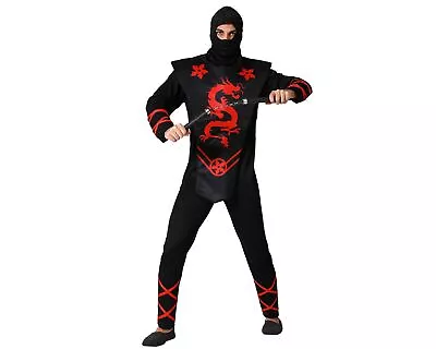 ATOSA 71140 Ninja Xs-s Costume Adult Black • $53.39