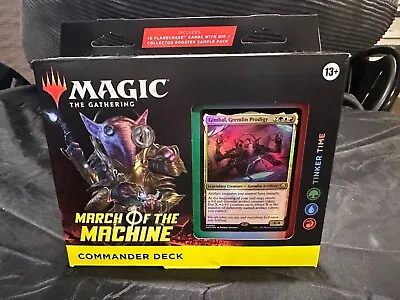 Magic: The Gathering March Of The Machine Commander Deck Tinker Time • $30