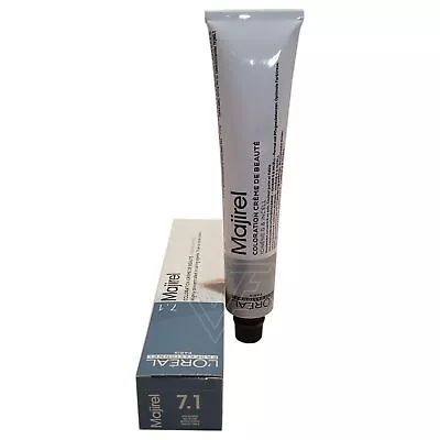 Loreal Majirel #7.1 Ash Blonde Color Ionene G Incell Originally-7.1/7B 1.7oz • $14.24