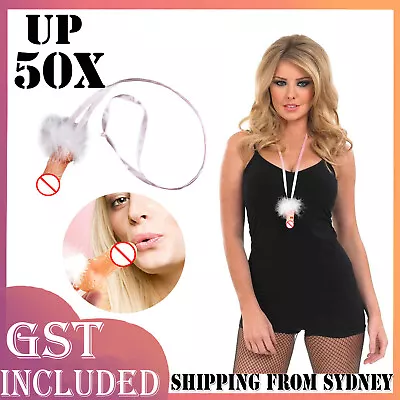 UP 50x Novelty Willy Penis Dick Whistle Bachelorette Hens Party Game Adult Gift • $55.95