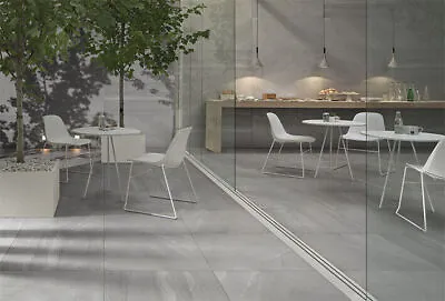 PALLET DEAL 23sqm British Stone Grey 600mm X 600mm 20mm Outdoor Porcelain Tile  • £999.79