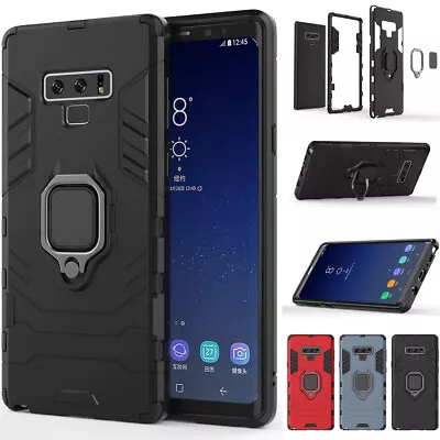 Shockproof Ring Stand Holder Armor Rugged Case Cover For Samsung Galaxy Note 9 • £5.96