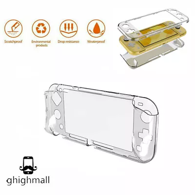 Transparent Clear Shockproof Protective Hard Case Cover For Nintendo Switch Lite • $8.99