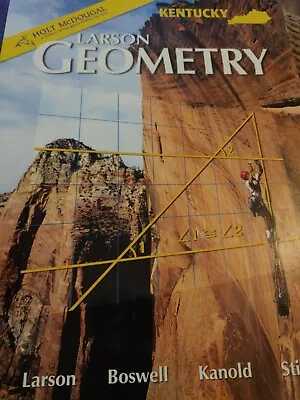 Mcdougal Larson Geometry Student Edition Geometry  By MCDOUGAL LITTEL • $9.99