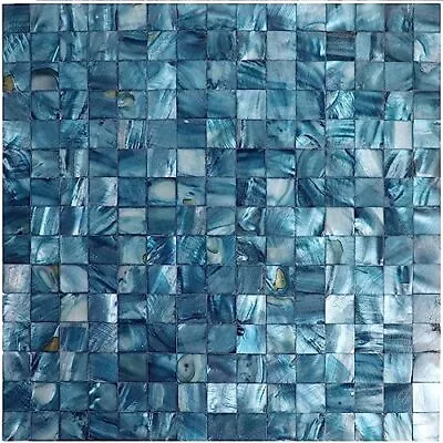 Mother Of Pearl Peel And Stick Backsplash Shell Mosaic Subway Tile For Livin... • $22.10