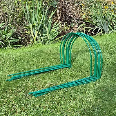 Metal Garden Plant Support Hoop Bow Half Round System 30cm X 45cm (Pack Of 10) • £24.99