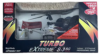 Extreme R/C Remote Control S-3.5G Turbo Helicopter. BRAND NEW. FREE SHIPPING • $29.99