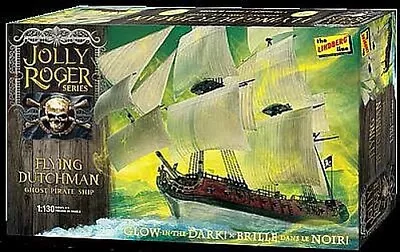 Lindberg Jolly Roger Series Flying Dutchman - Plastic Model Sailing Ship Kit • $18.29