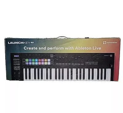 Ableton Live Novation Launchkey 49 MK3 MIDI Keyboard Controller • $124.99