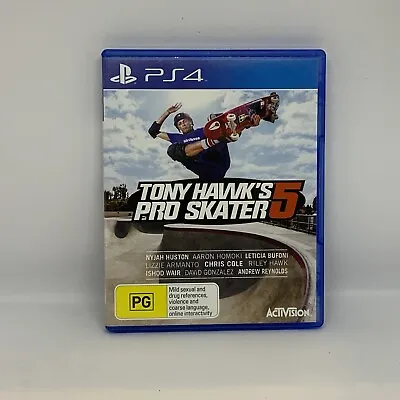 Tony Hawk's Pro Skater 5 - Playstation 4 - Ps4 - Free Shipping Included! • $26.92