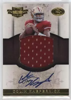 2011 Panini Plates & Patches Signatures /10 Colin Kaepernick #10 Rookie Auto RC • $114.39