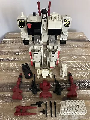 Transformers G1 Autobot City METROPLEX Battle Station 100% Complete Hasbro 1985 • $224.95