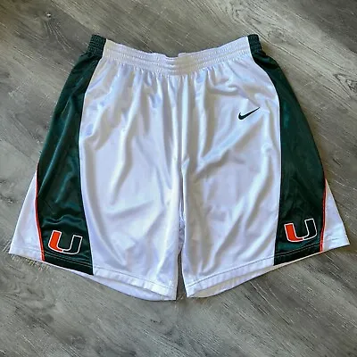 Game Worn 2006-07 Miami Hurricanes Raymond Hicks Shorts 46 Large Nike Jersey • $212.50